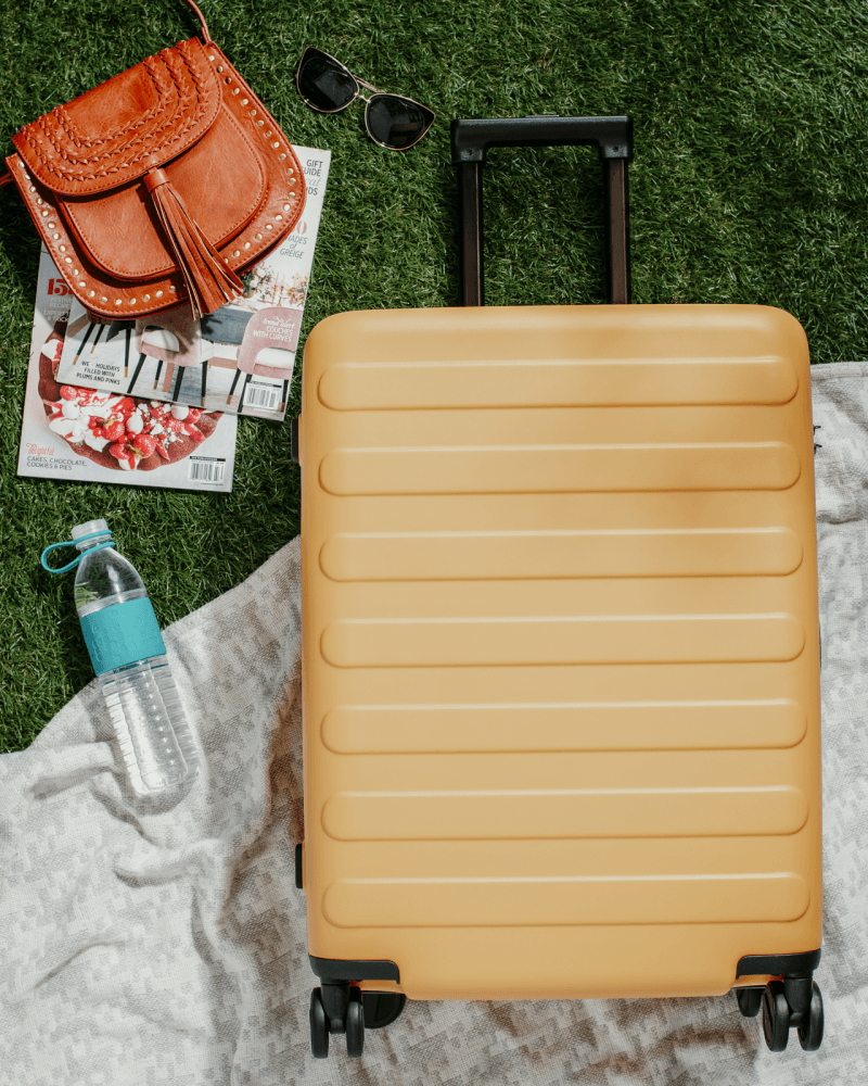 Чемодан NINETYGO Rhine Luggage  24" желтый - (NINETYGO : 120204) - (С ТЕСТА)