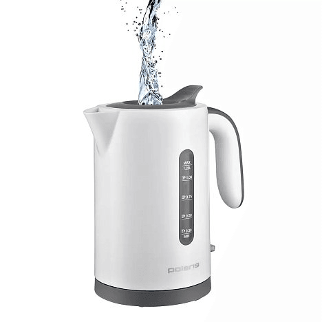 Электрочайник  PWK 1220C Water Way Pro Белый - (POLARIS : PWK 1220C Белый)